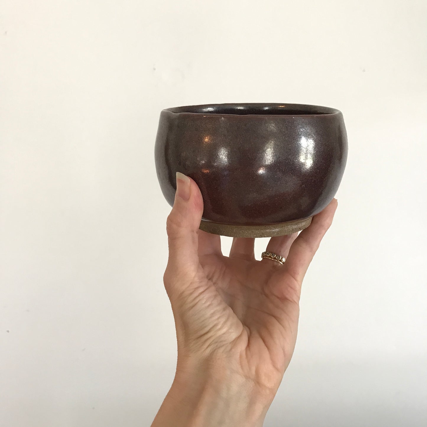 Vintage Stoneware Pottery Bowl