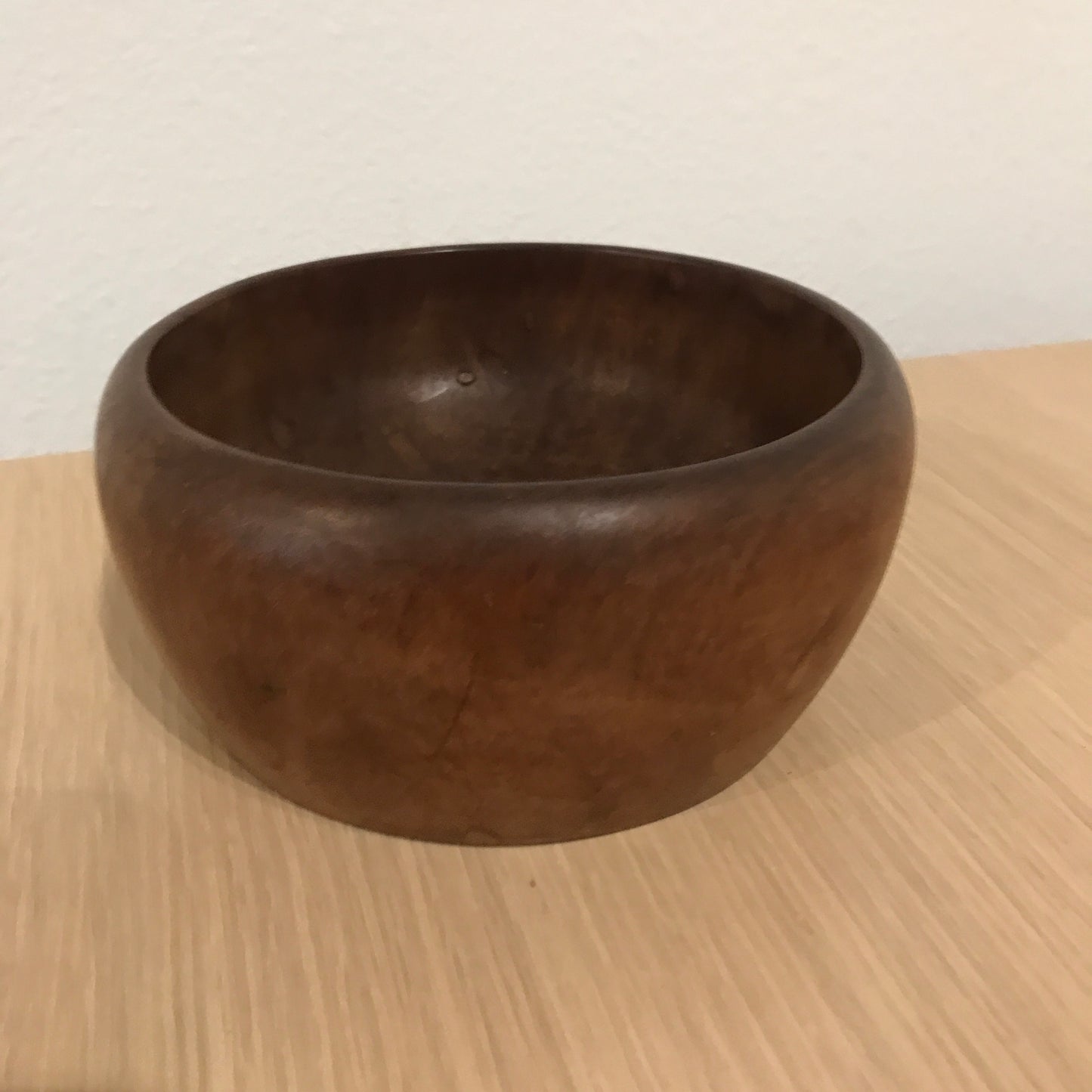 Vintage 1940’s Carved Wood Bowl