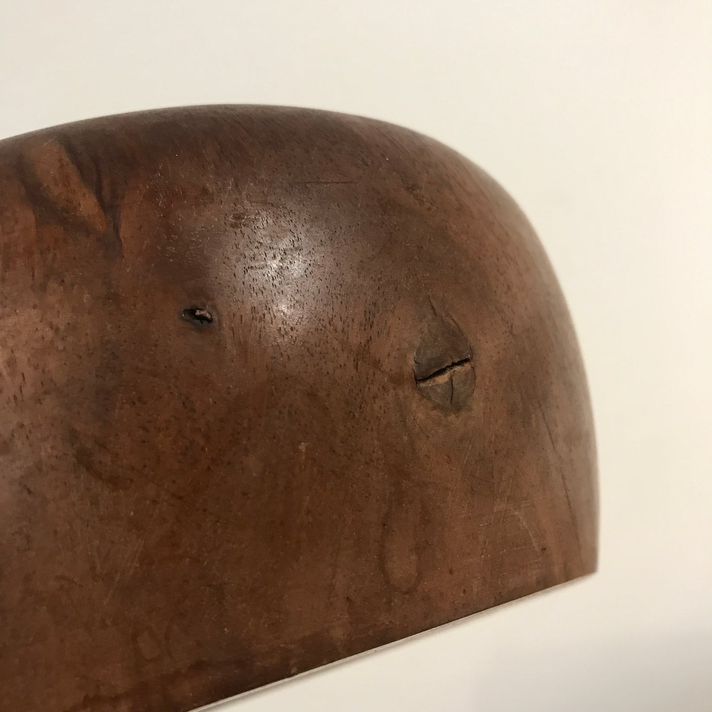 Vintage 1940’s Carved Wood Bowl
