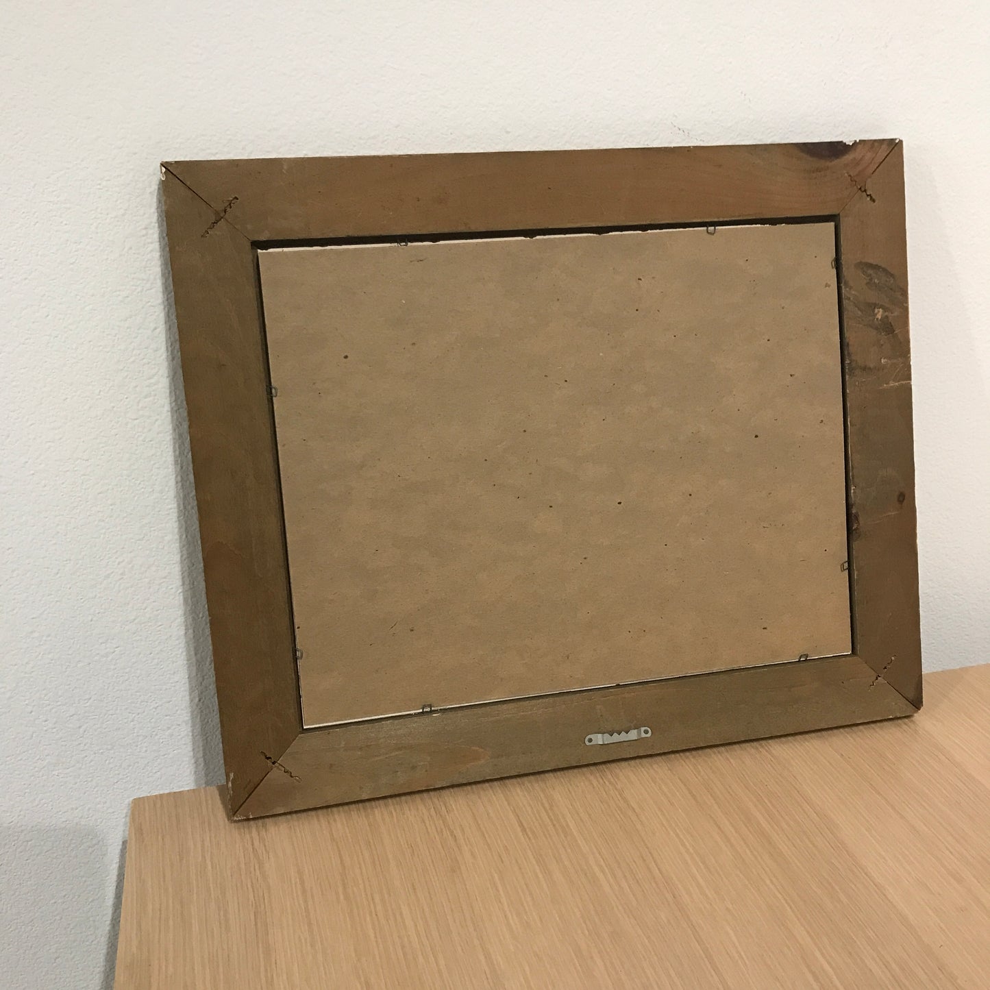 Vintage Framed Mountain Landscape Painting by M. Sullivan