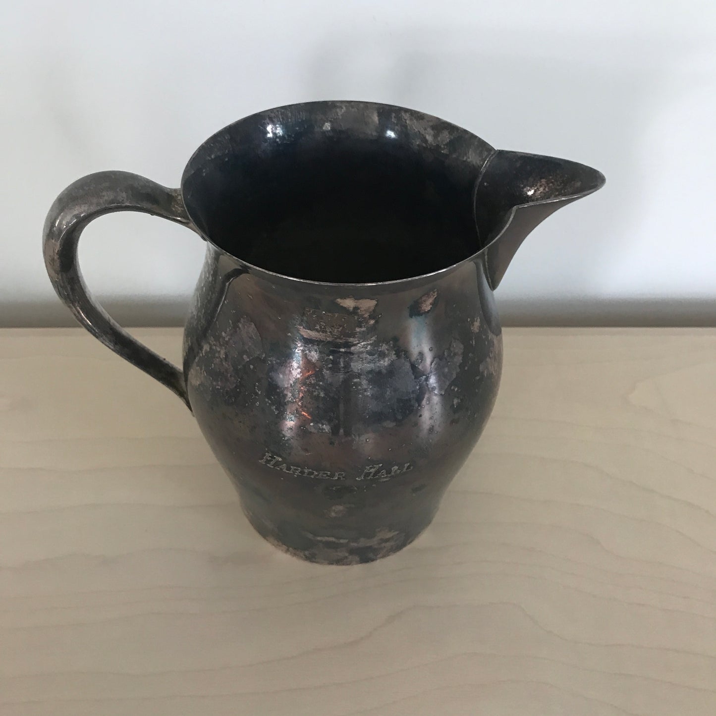 Vintage Silver Trophy Pitcher
