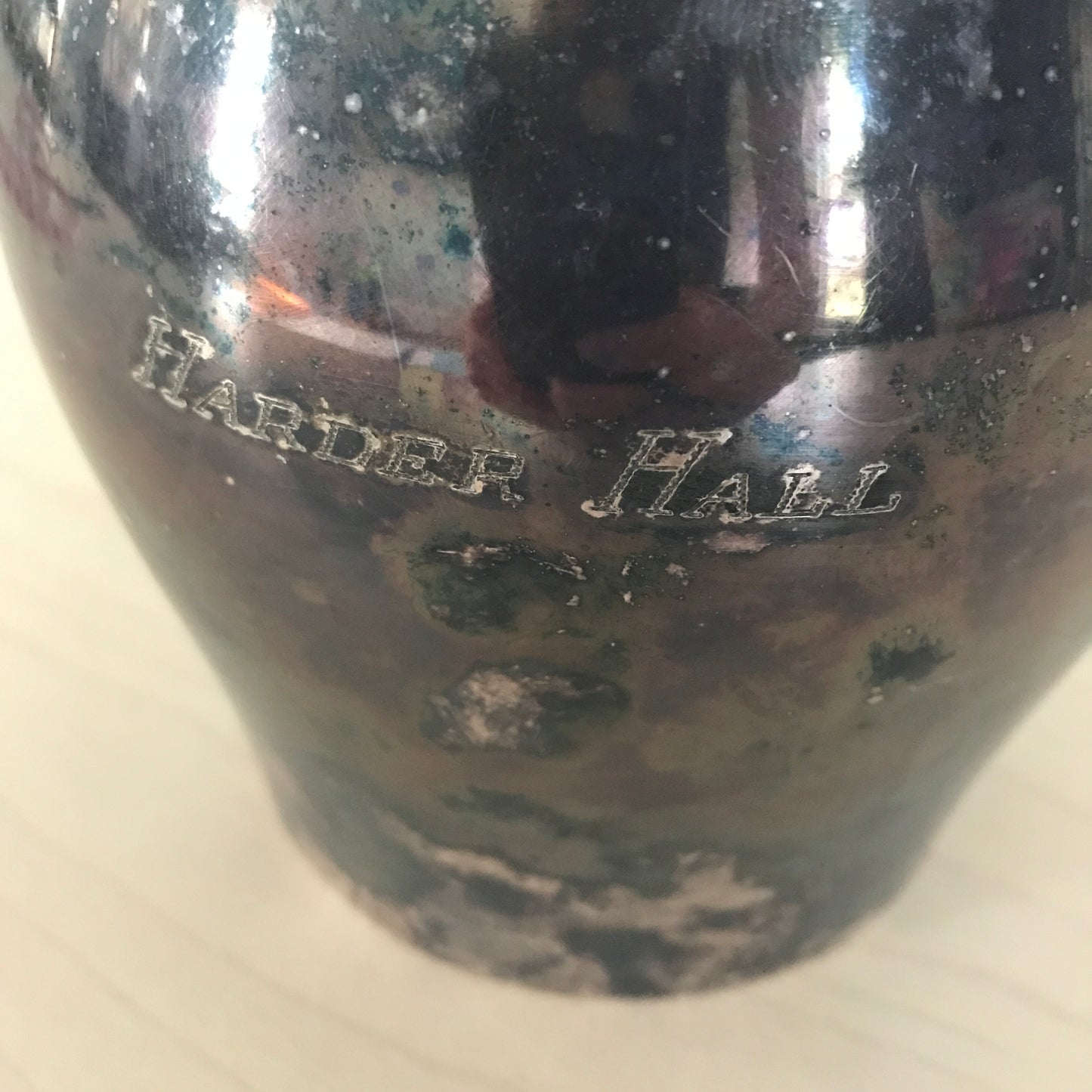 Vintage Silver Trophy Pitcher