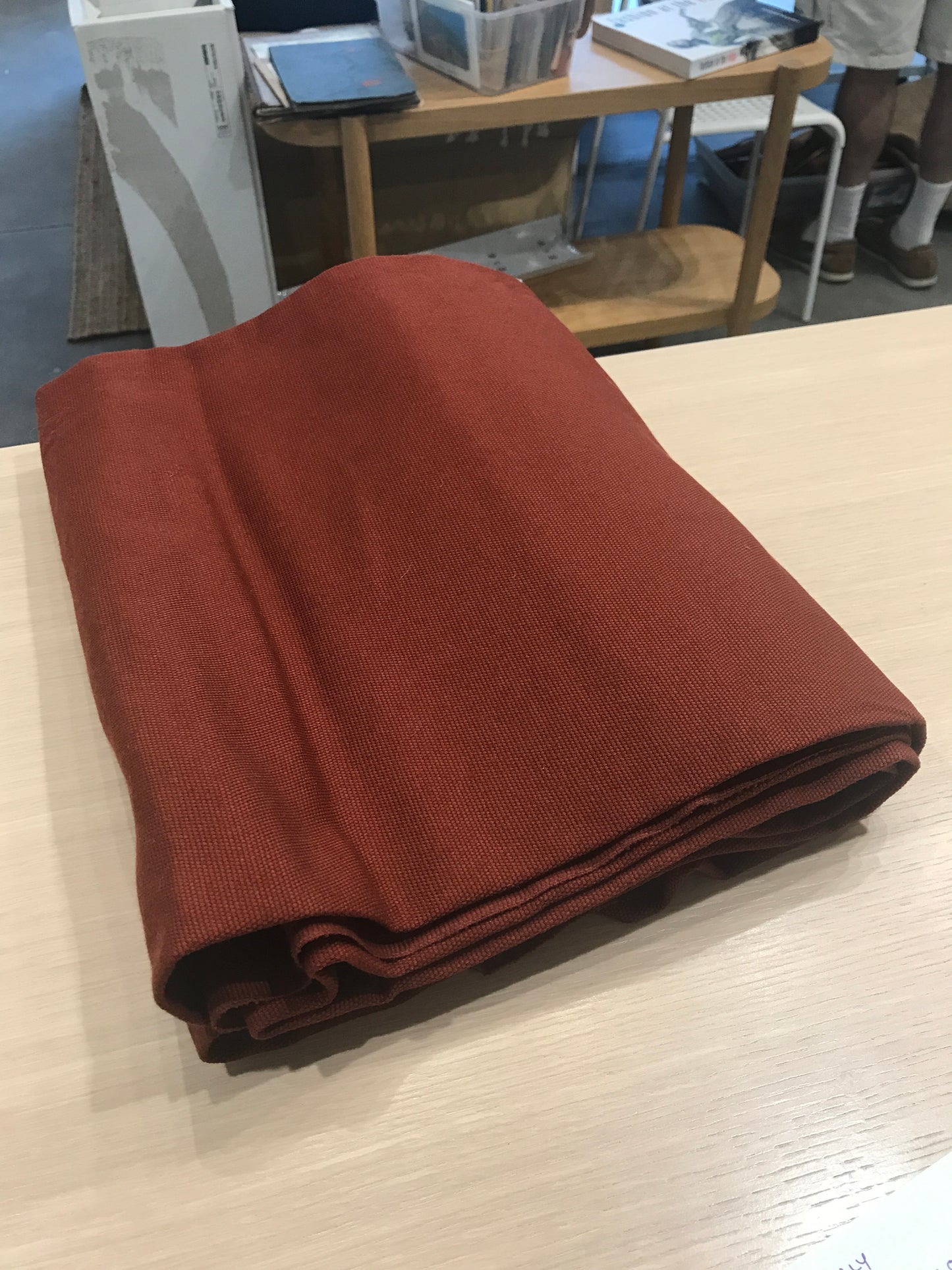 Orange fabric