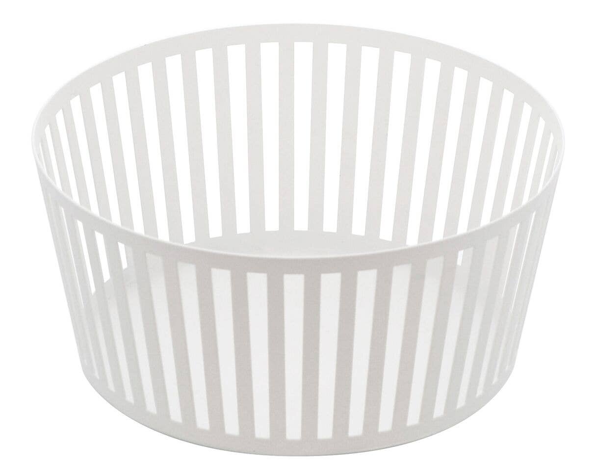 Tower Striped Steel Fruit Basket