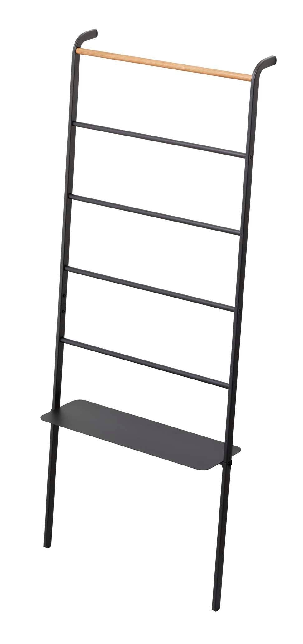 Tower Leaning Ladder With Shelf