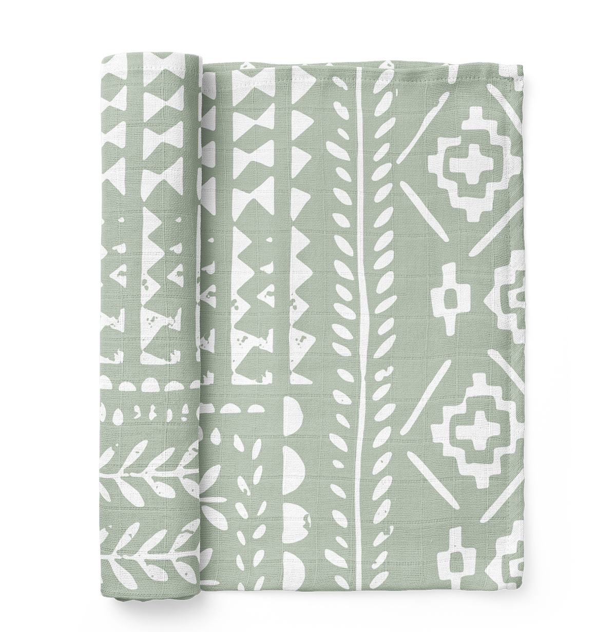 Mini Wander, LLC - Muslin Swaddle Baby Blanket - Tapestry Swaddle