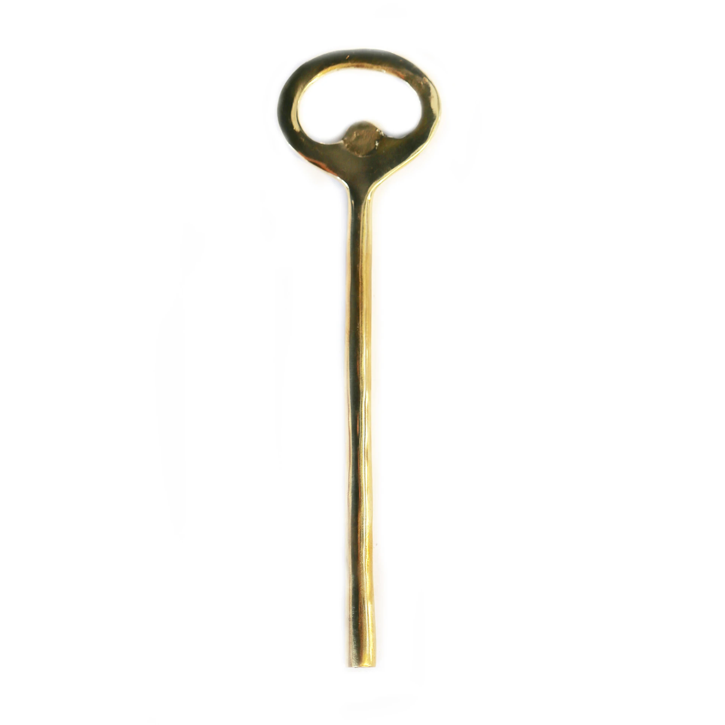 Hand-Cast Brass Bottle Opener