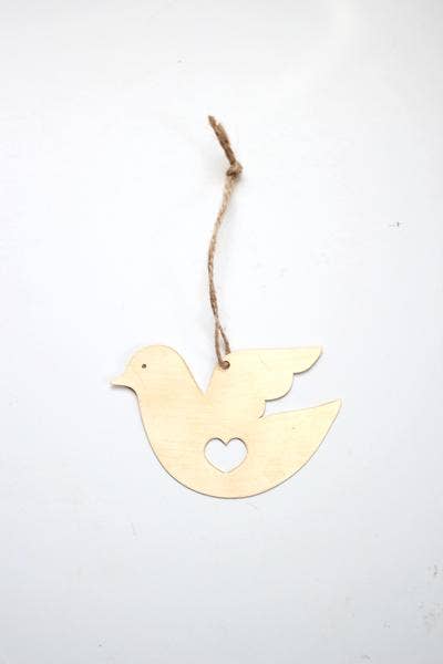 Dove Bird Ornament