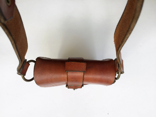 Vintage 1970’s Italian Handcrafted Leather Bag
