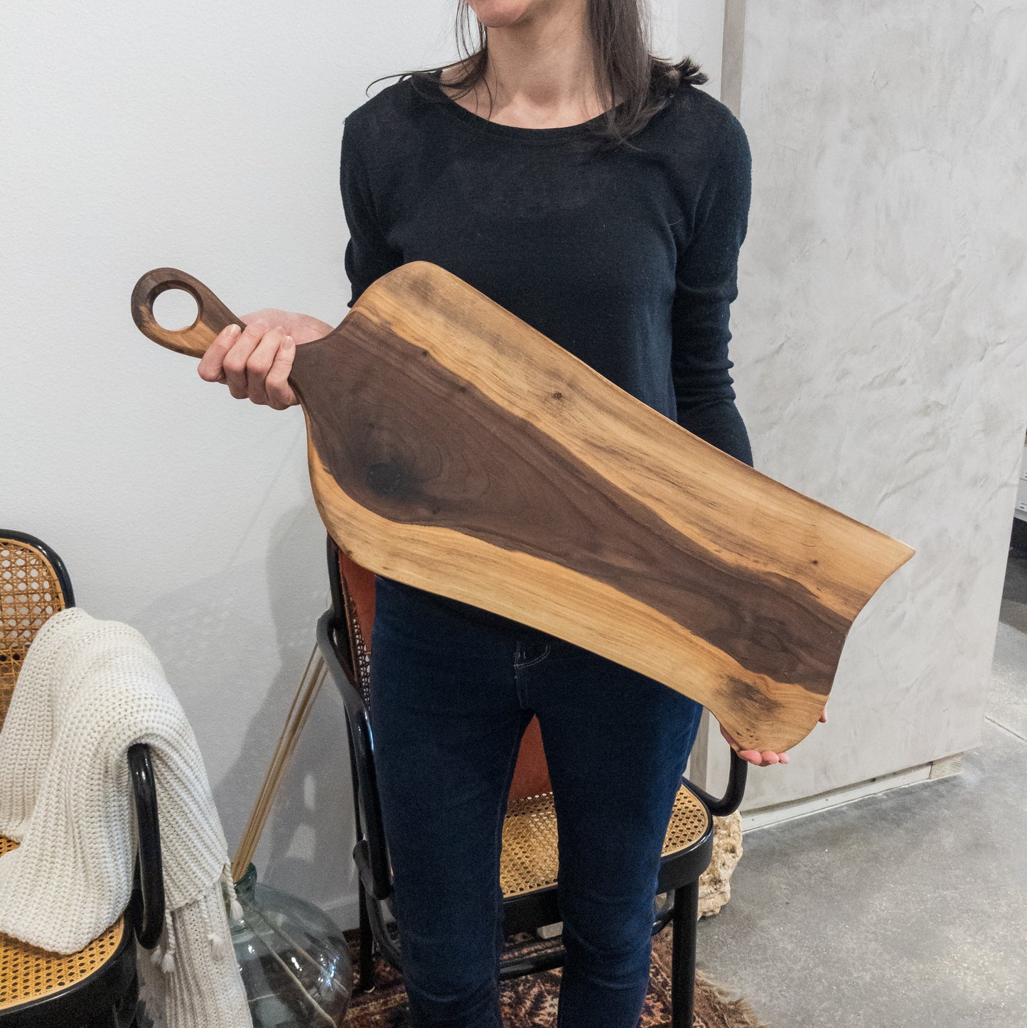Black Walnut Wooden Long Board