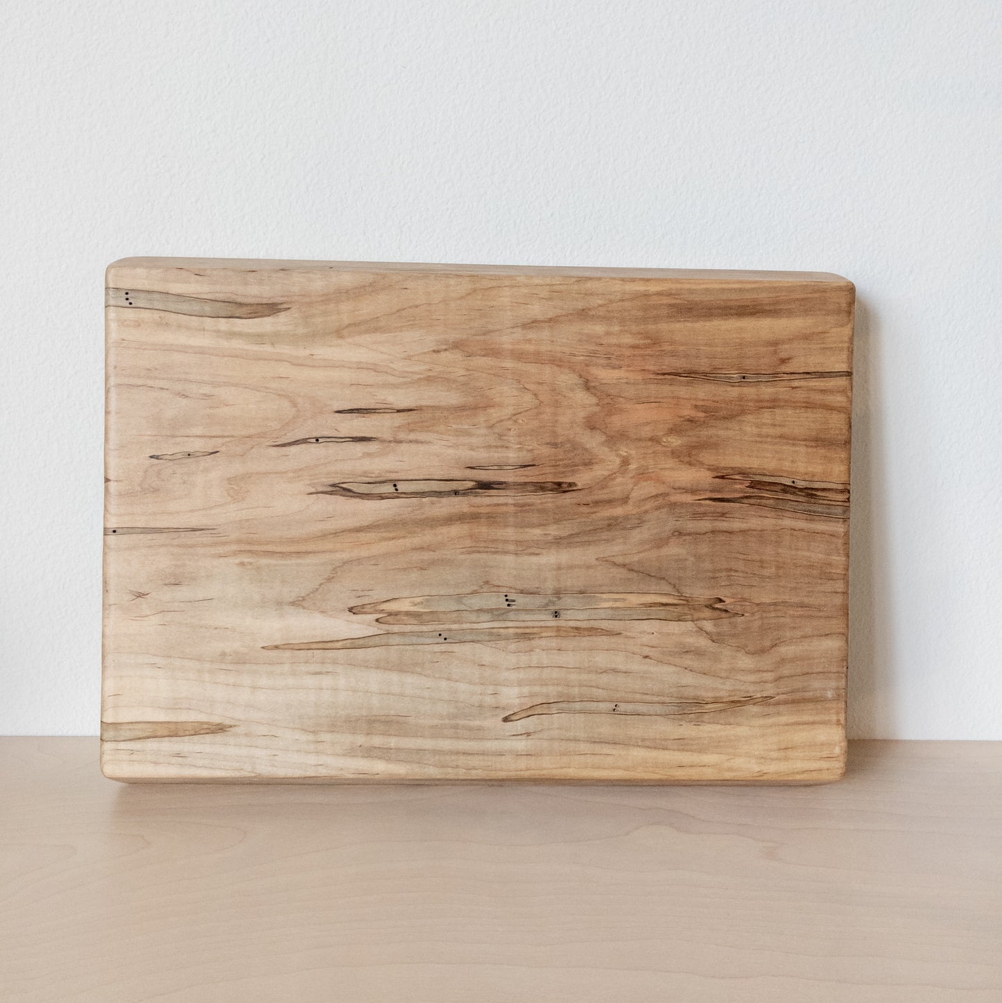 Ambrosia Maple Board with Two Iron Handles