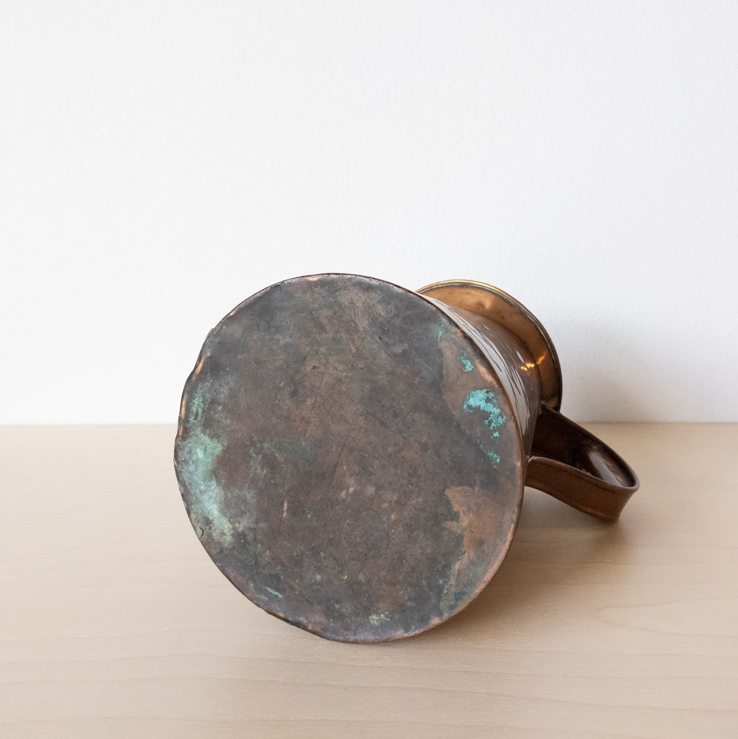 Antique Copper Pitcher from Coca-Cola Plant