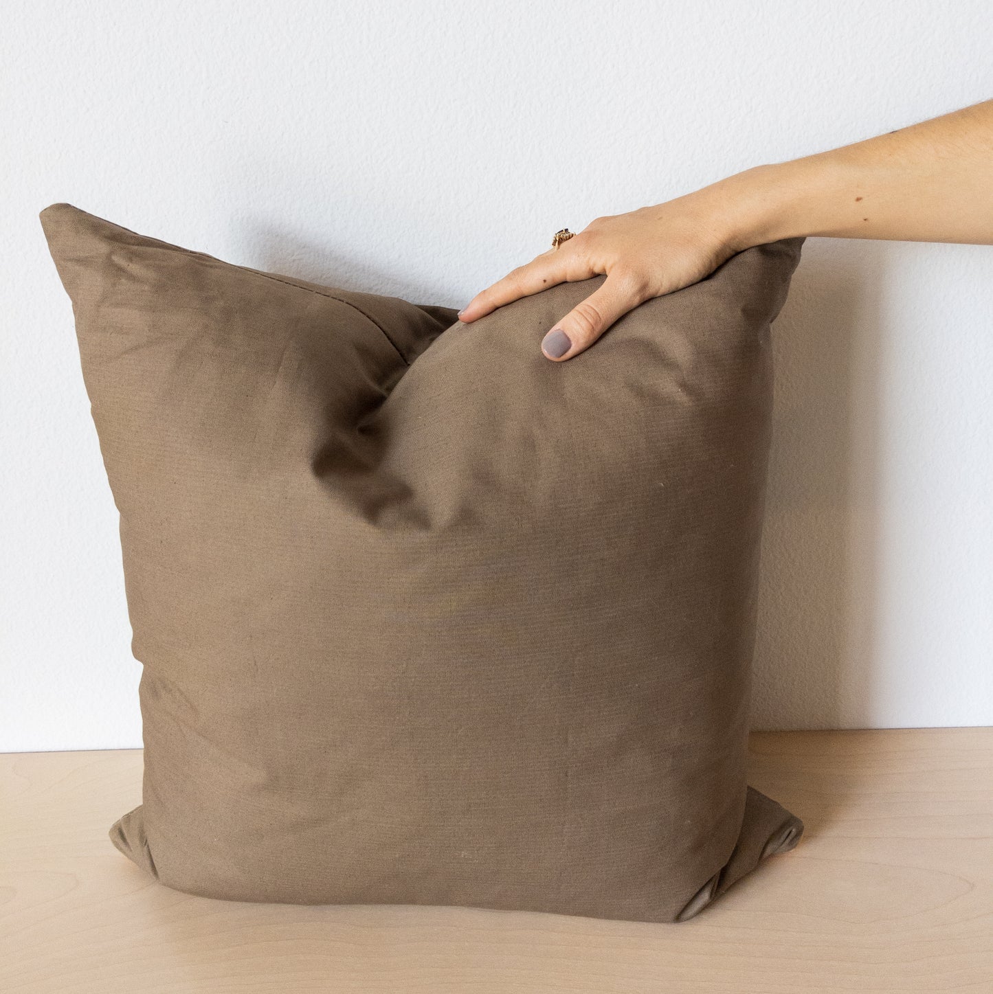 Taupe Pillow