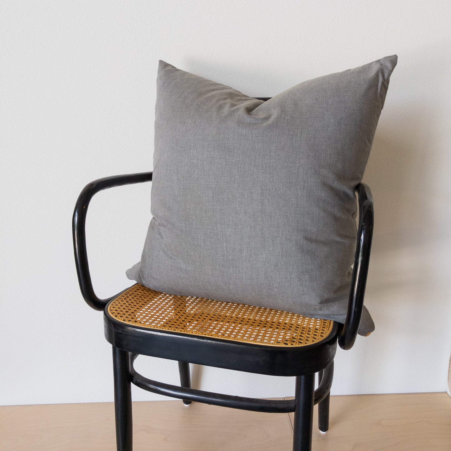 Large Gray Pillow