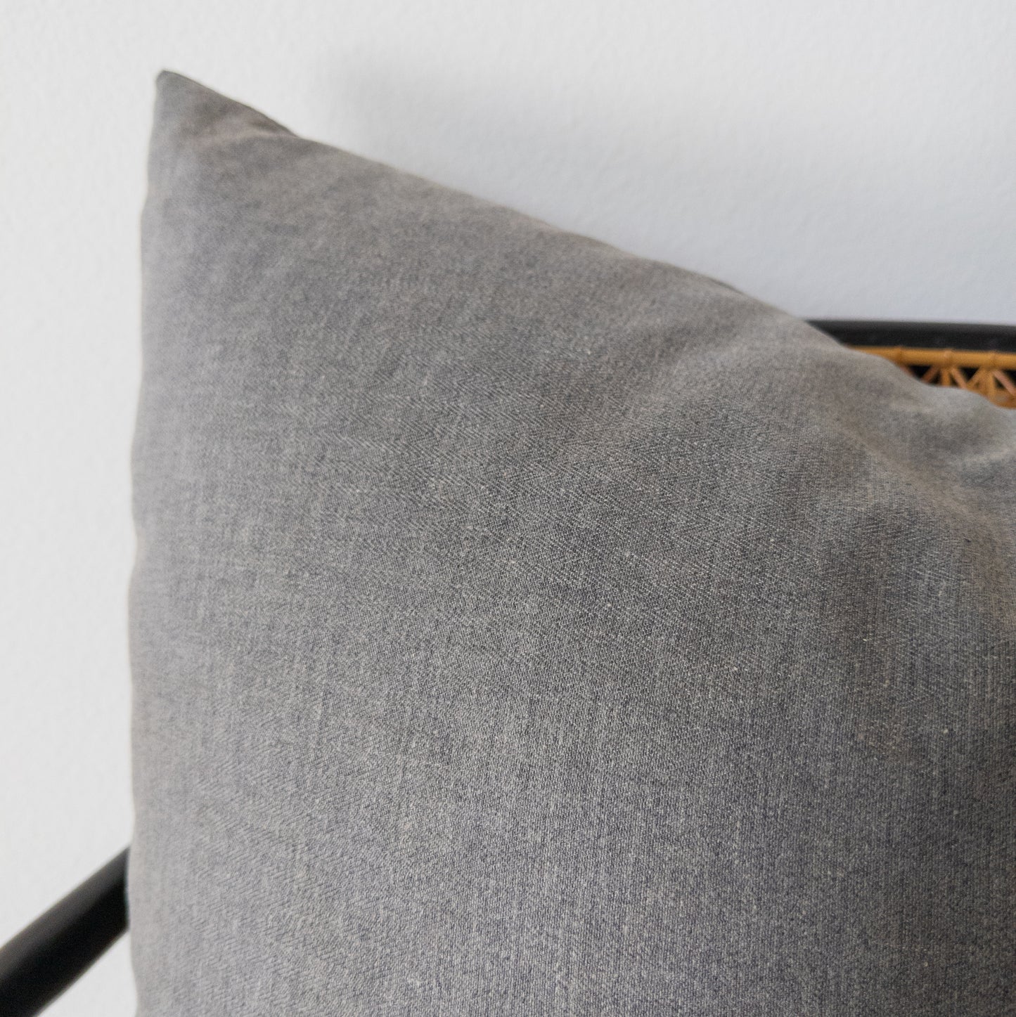 Large Gray Pillow