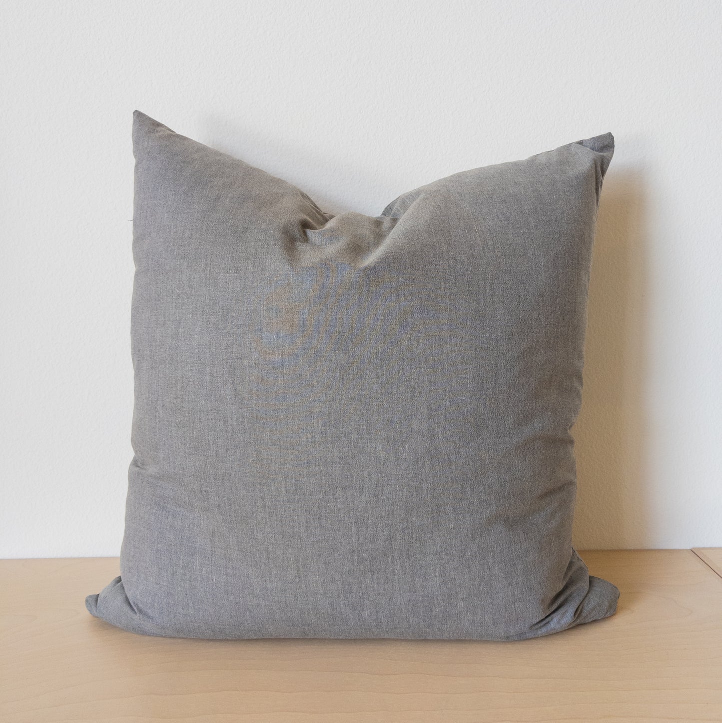 Large Gray Pillow