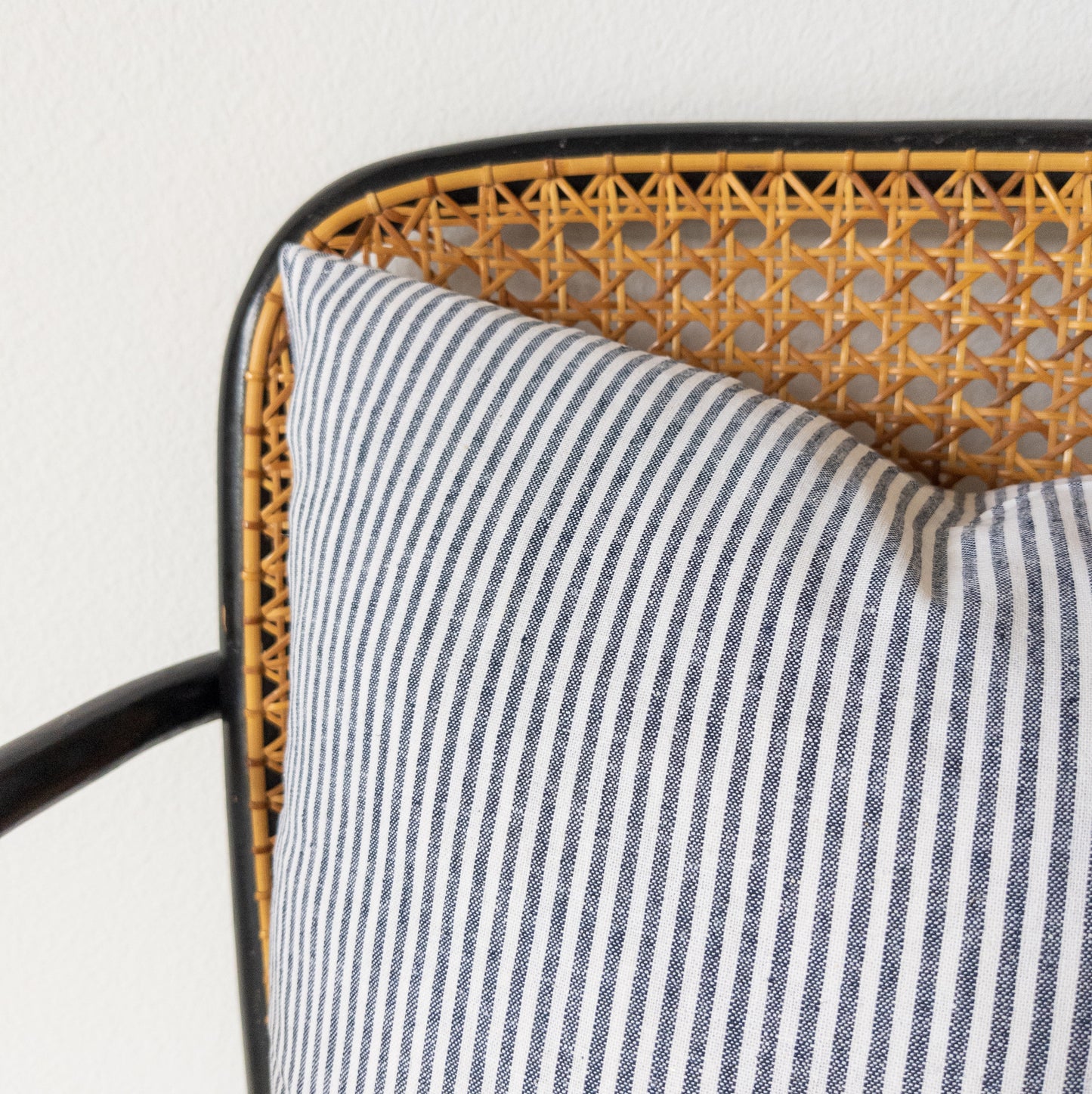 Indigo Stripe Pillow Cover