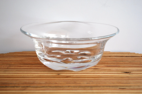 Vintage Orrefors Crystal Bowl