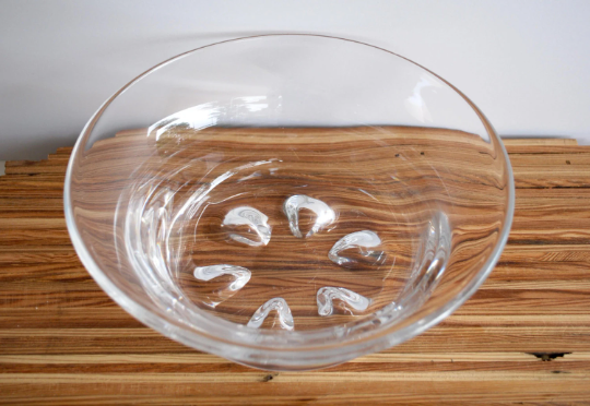 Vintage Orrefors Crystal Bowl