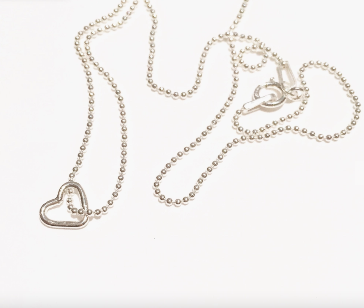 Minimalist Heart Necklace
