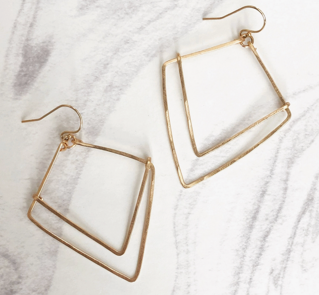 Sari Hoop Earrings
