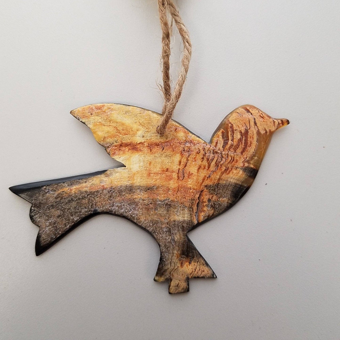 Dove Horn Ornament