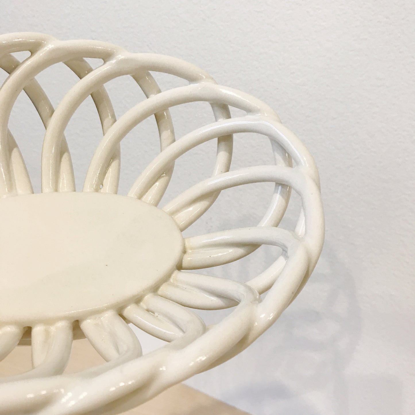 Vintage Ceramic Basket