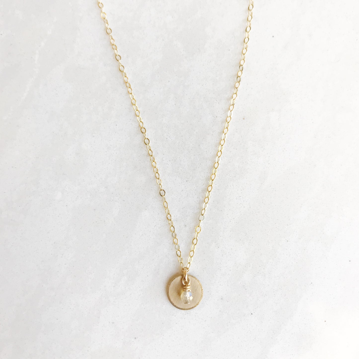 Small Wonders Necklace - labradorite