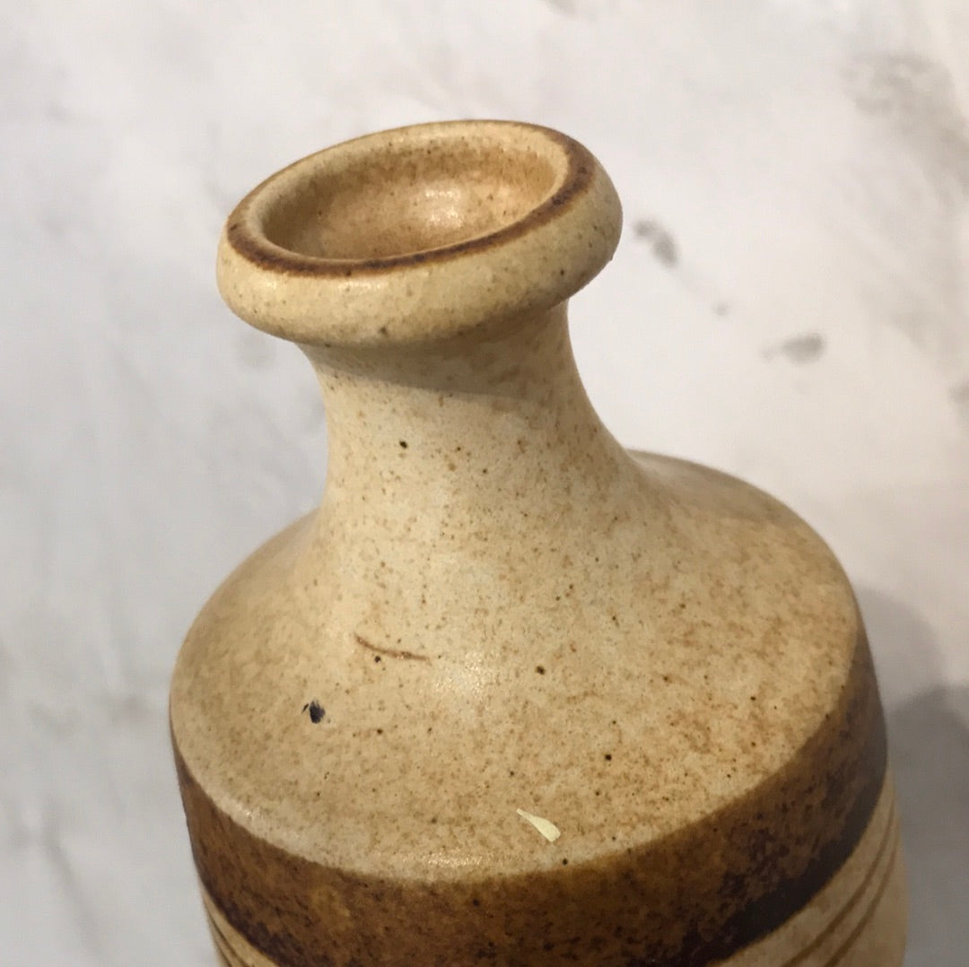 Vintage Stoneware Bud Vase