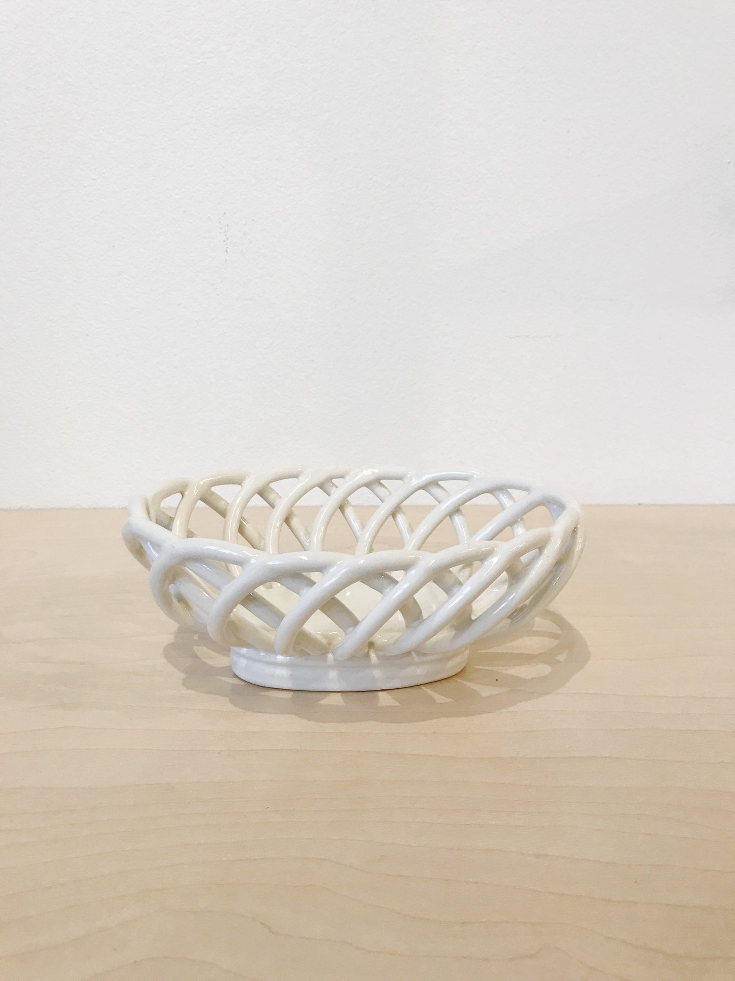 Vintage Ceramic Basket