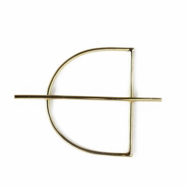Minimalist Half-Circle Handmade Hair Pin