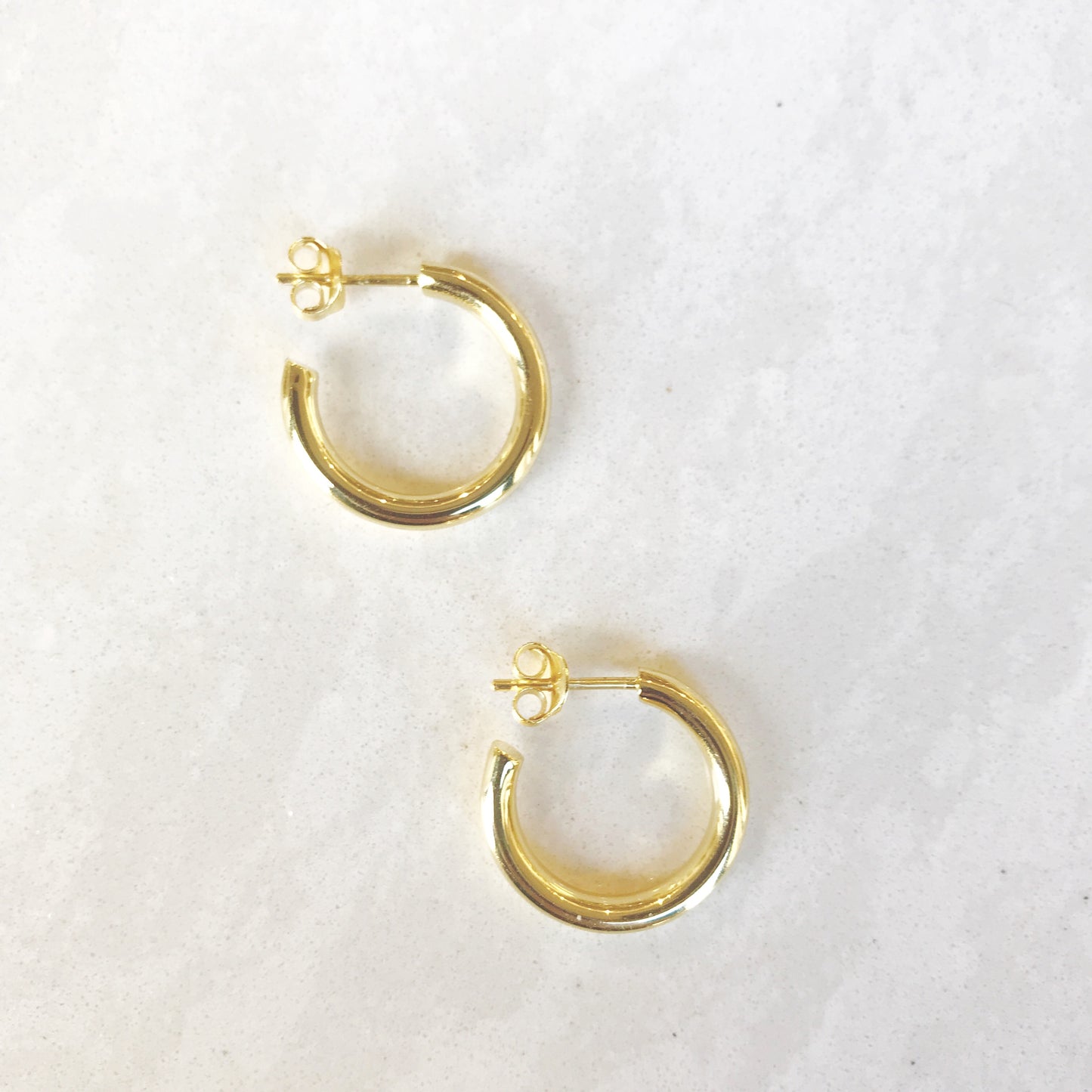 14k Gold Mini Hoops