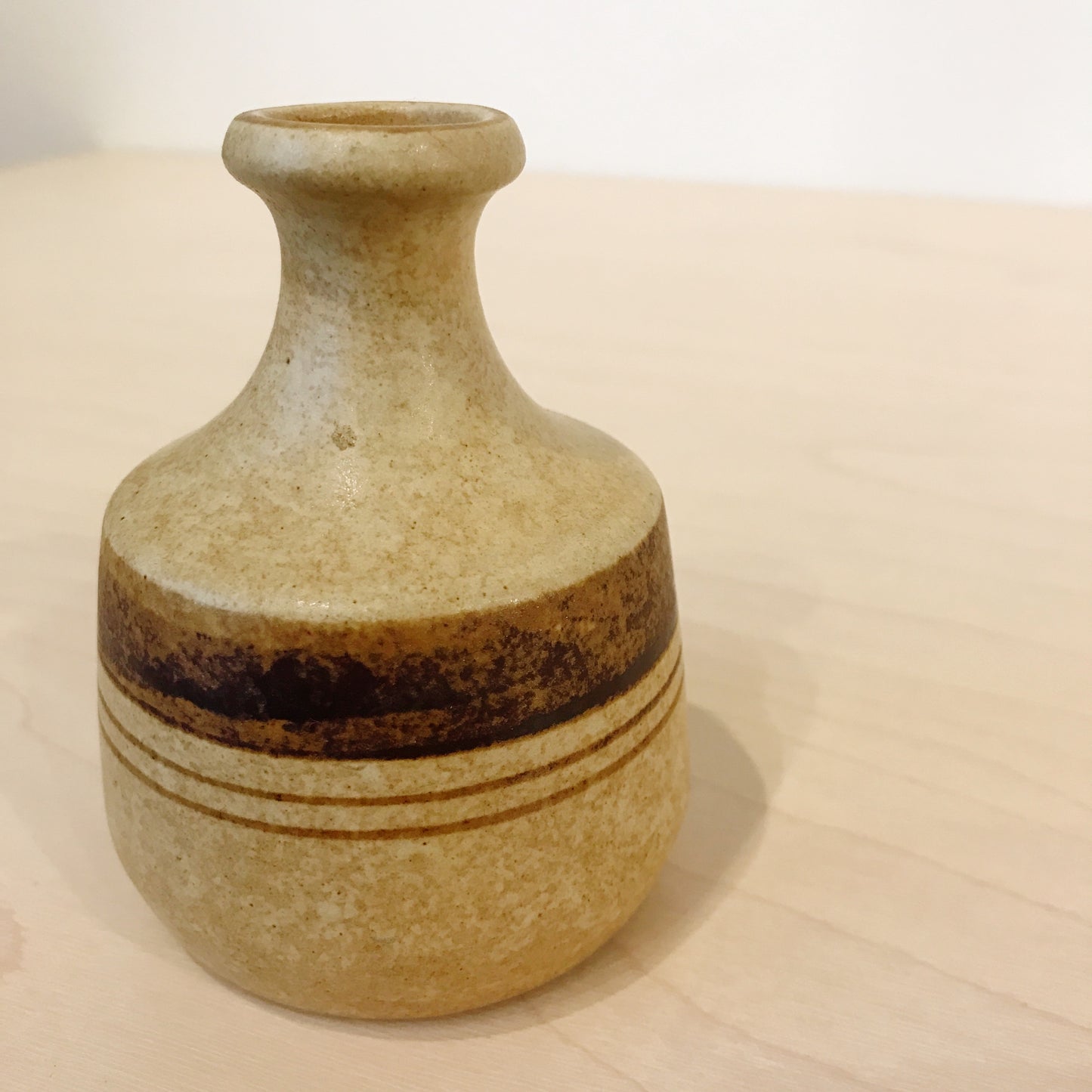 Vintage Stoneware Bud Vase
