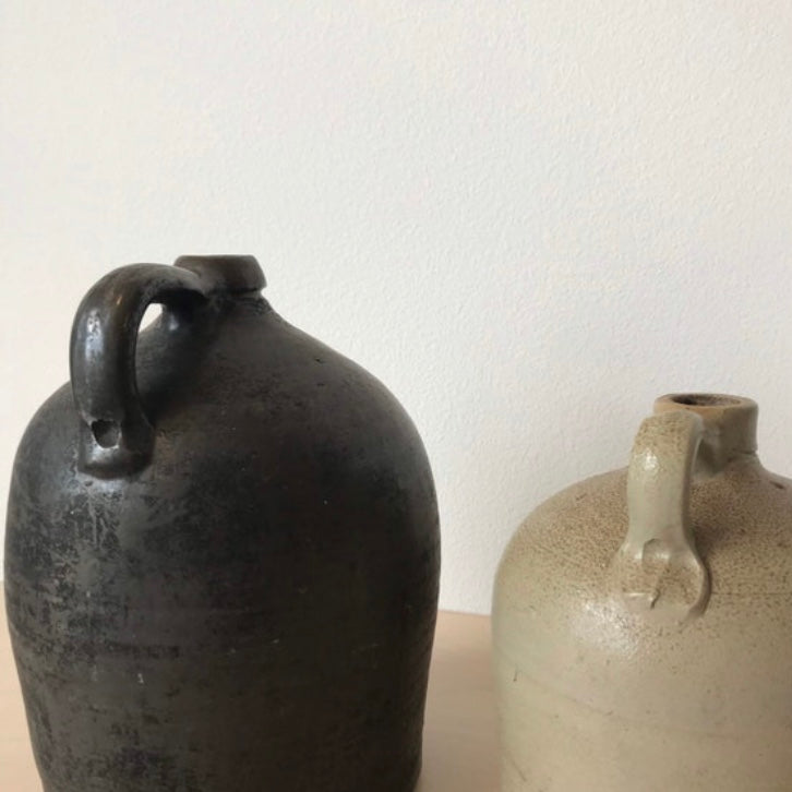 Antique American Stoneware Crock Jug
