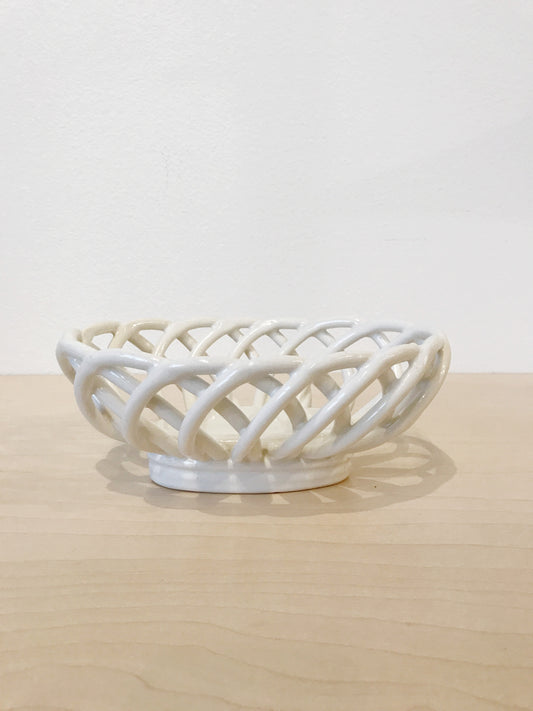 Vintage Ceramic Basket