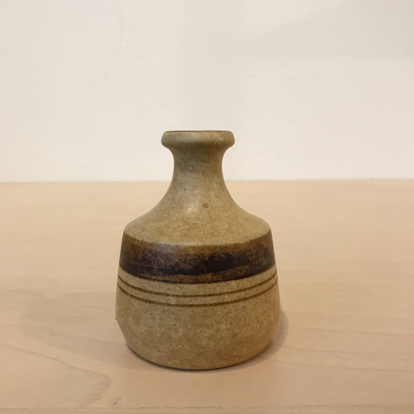 Vintage Stoneware Bud Vase