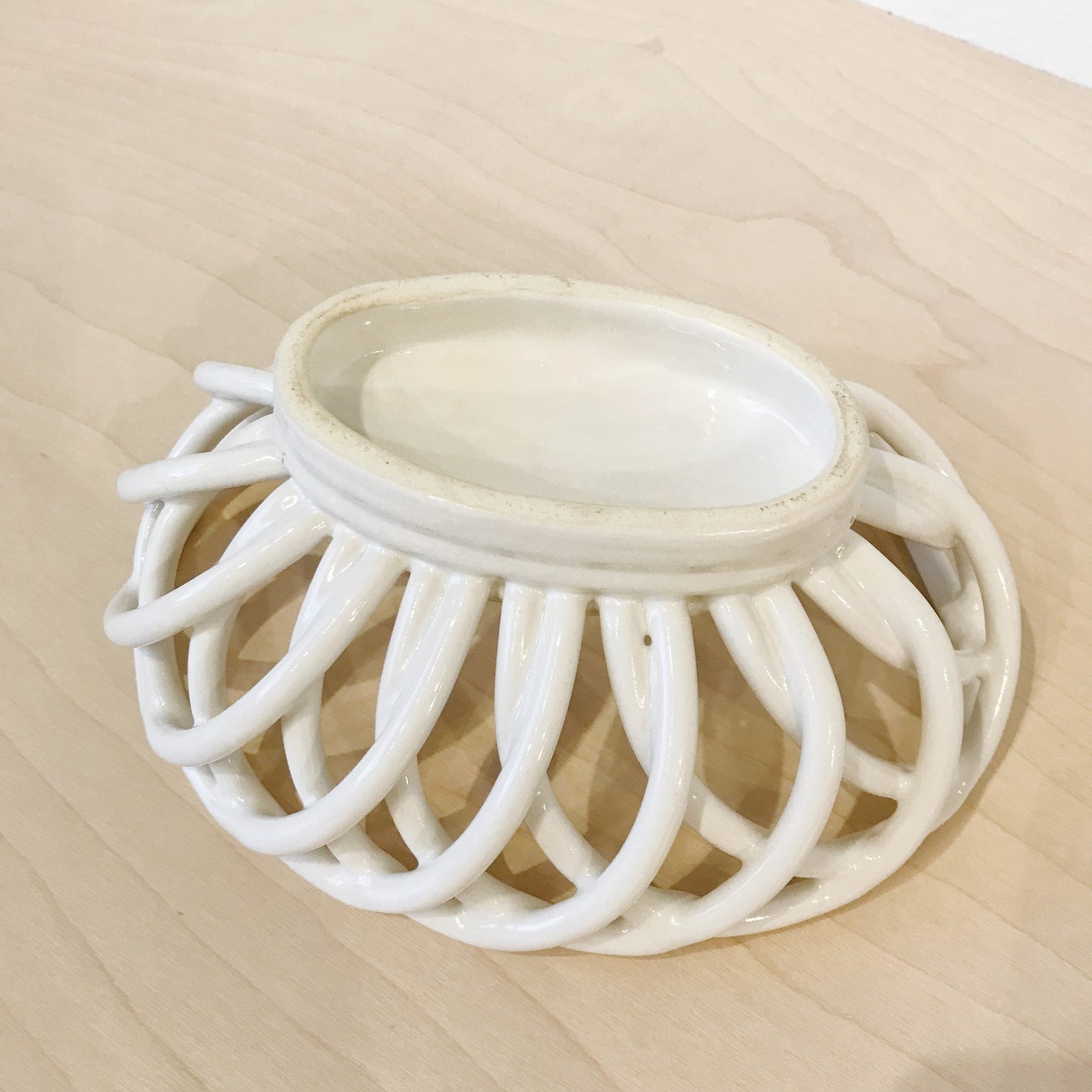 Vintage Ceramic Basket
