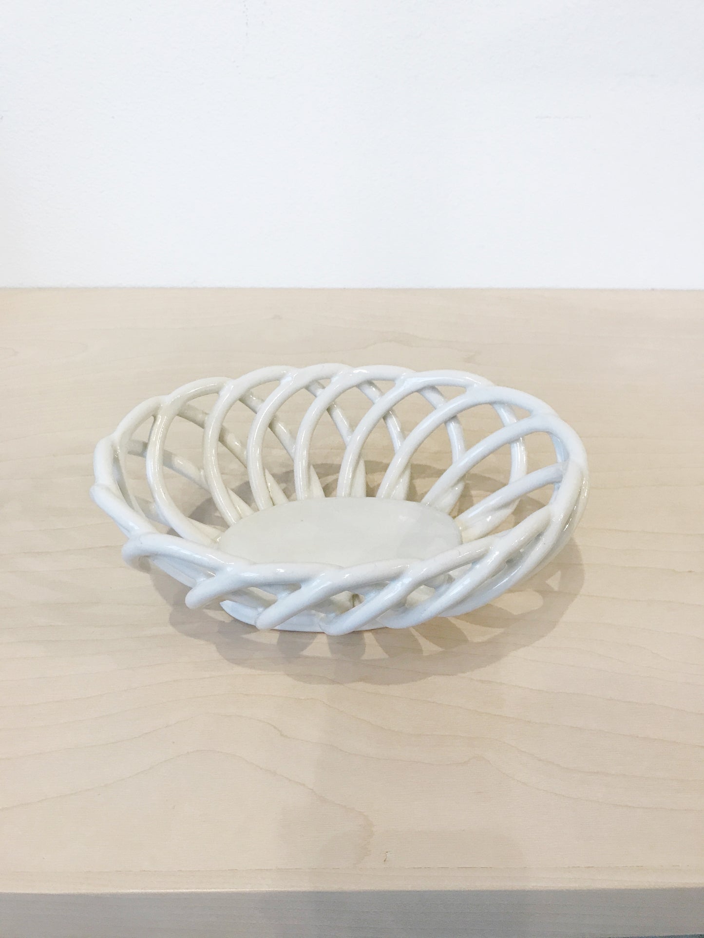 Vintage Ceramic Basket