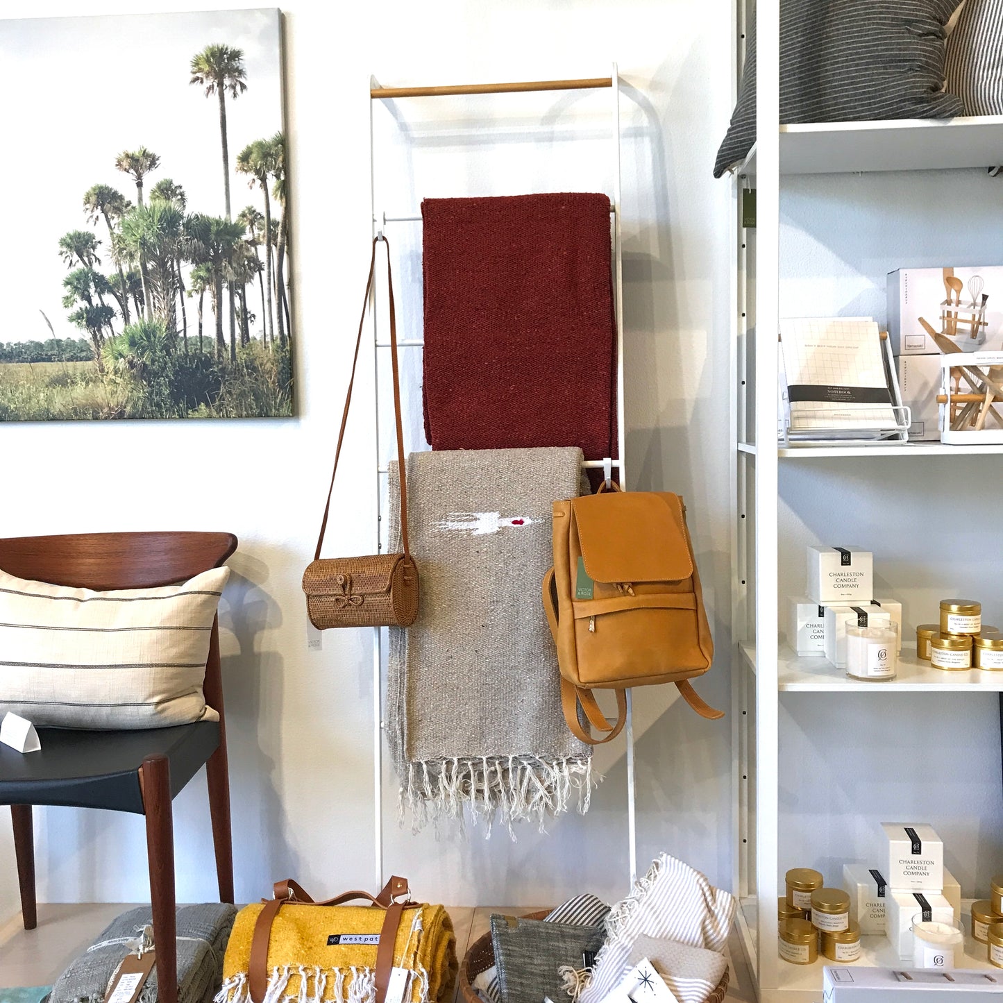 Rust Handwoven Throw