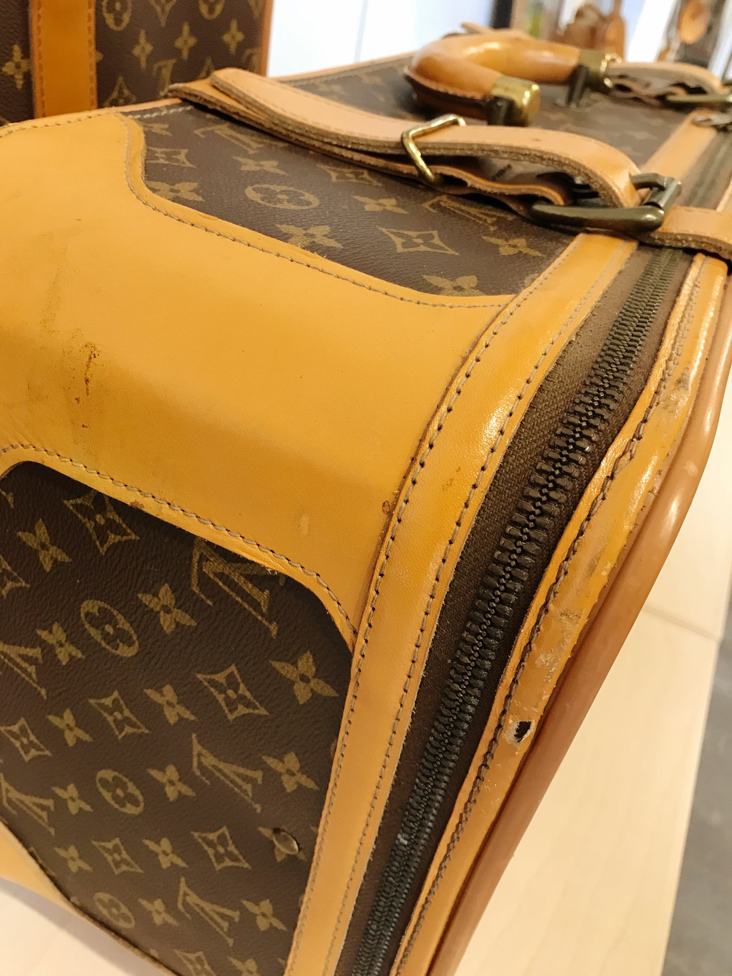 1970's Louis Vuitton Monogram Luggage Set