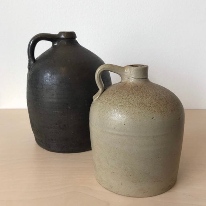 Antique American Stoneware Crock Jug