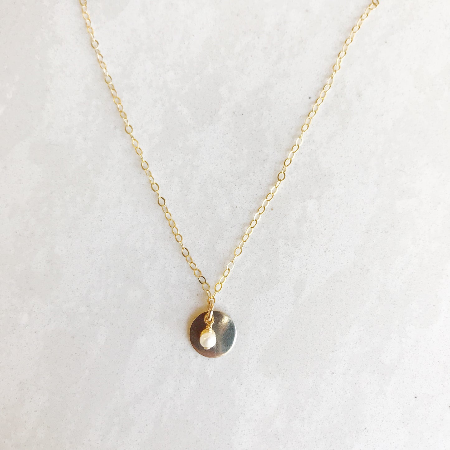 Small Wonders Necklace - pearl