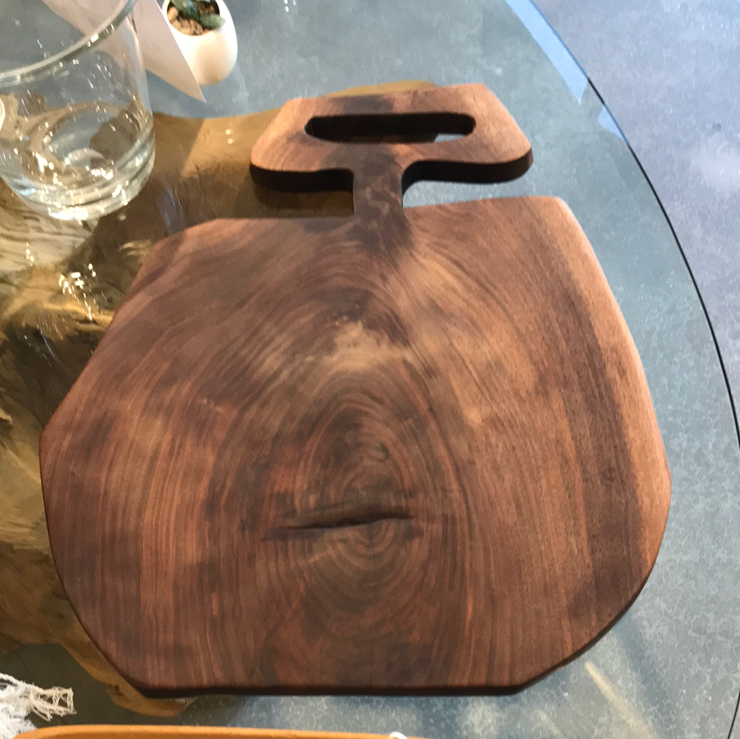 Black Walnut Wooden Pizza Pan