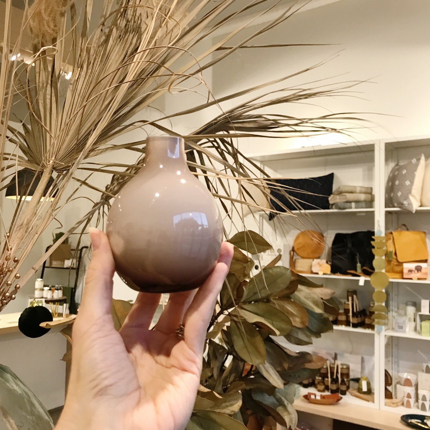 Vintage Cased Glass Bud Vase