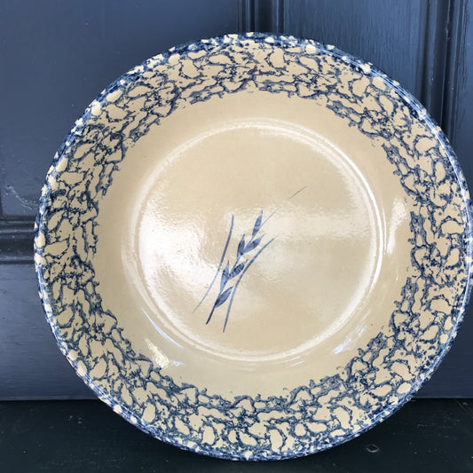 Vintage Stoneware Pottery Pasta Bowl