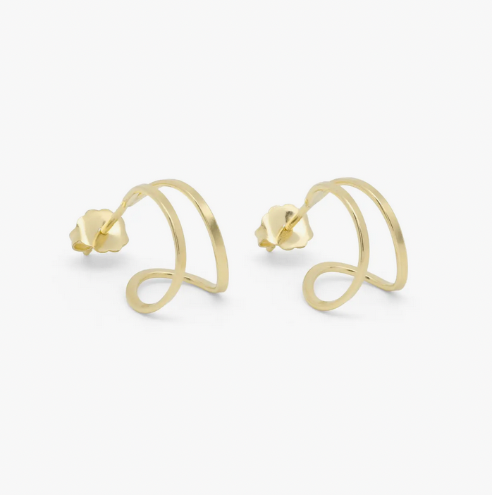 Bre Huggie Hoop Earrings