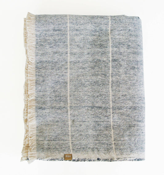 Brushed Stripe Throw Blanket (3 color options)