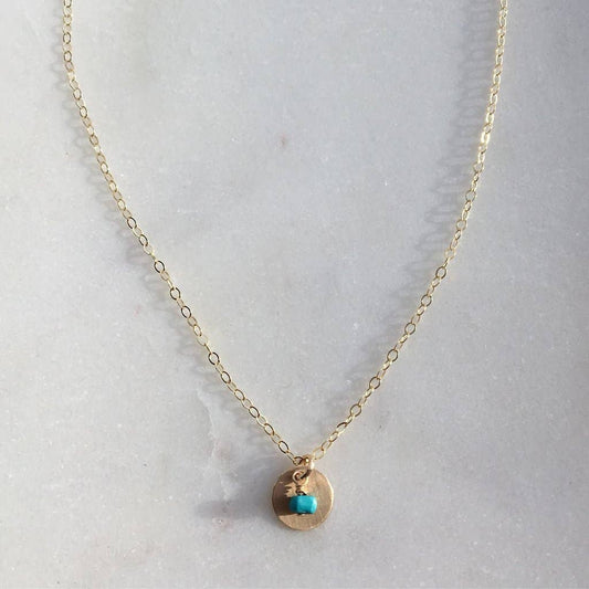 Small Wonders Necklace - turquoise