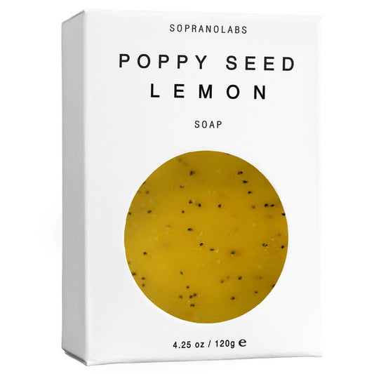 Poppy Seed Lemon Bar Soap