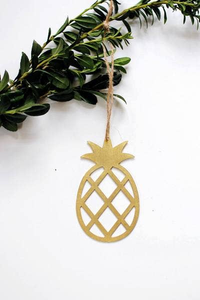 Pineapple Ornament - Steel